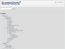 Tablet Screenshot of cairodeal.com